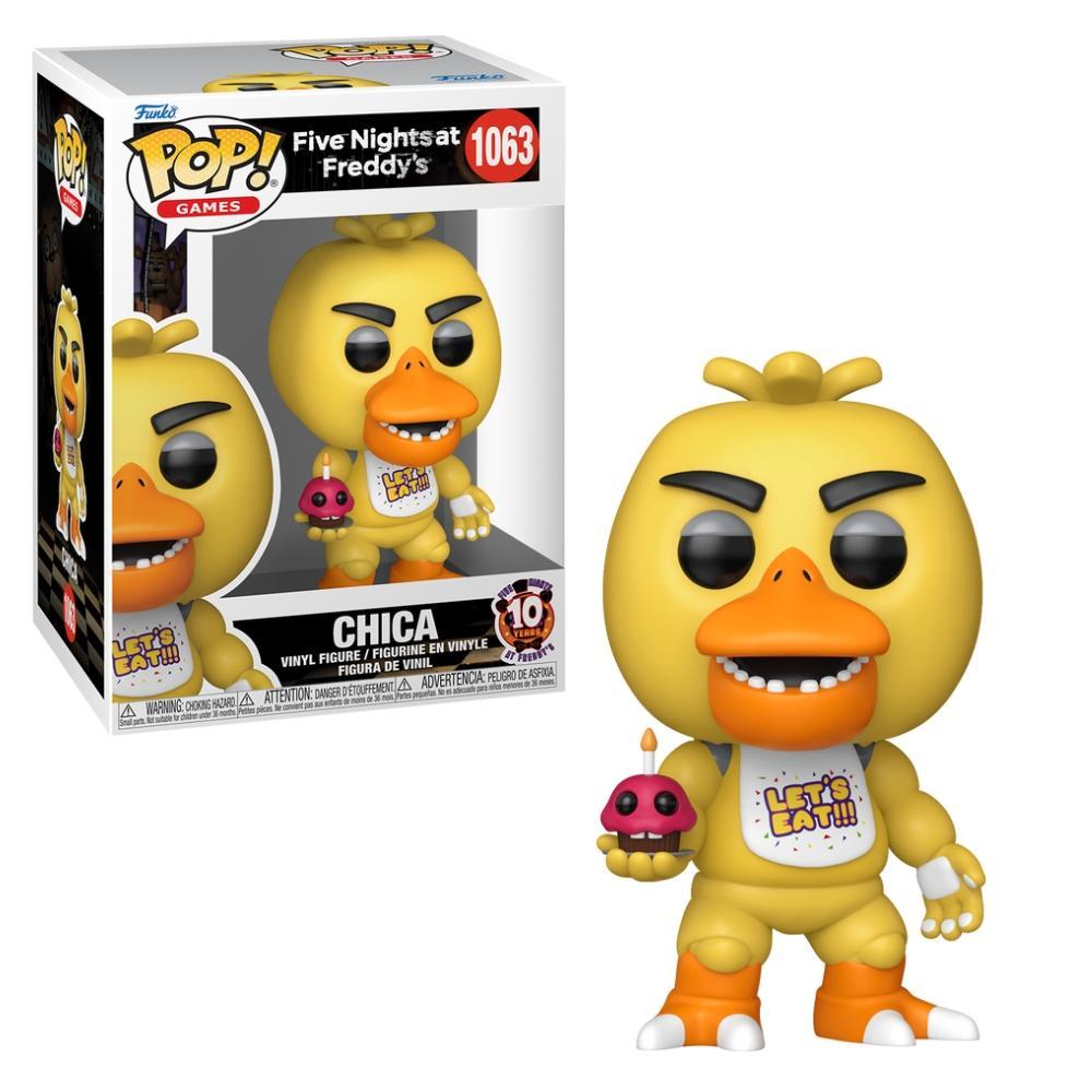 Boneco Funko Pop! Five Nights at Freddy’s 10 anos - Chica - 1