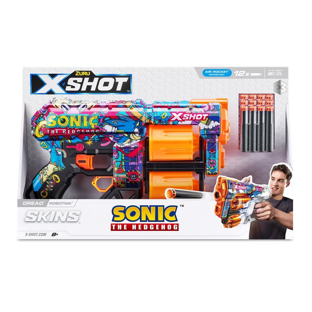 Lançador de Dardos X-Shot - Skins Dread - Robotnik - 5