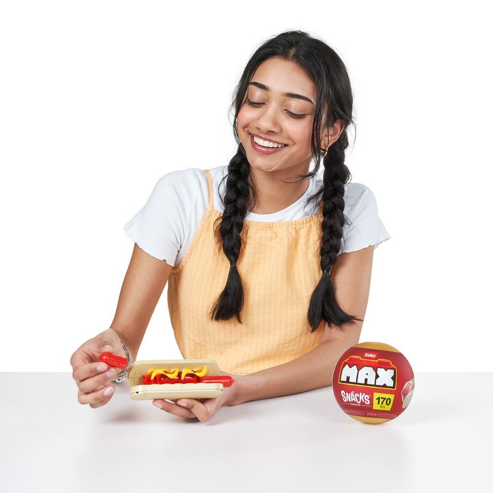 Blocos de Montar Max Premium Snacks Cachorro Quente 170 pçs - 3