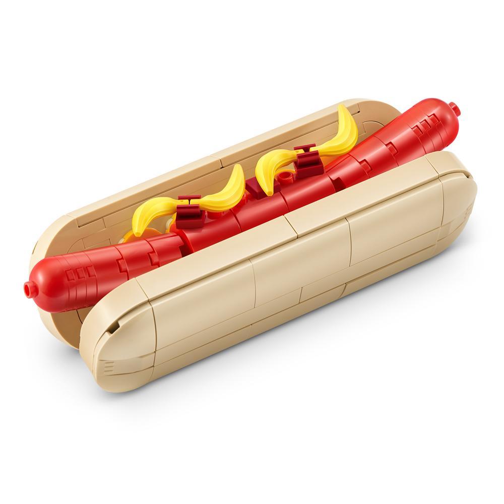 Blocos de Montar Max Premium Snacks Cachorro Quente 170 pçs - 4