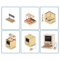 Blocos de Montar Max Premium Retrô - Computador 221 pçs - 5