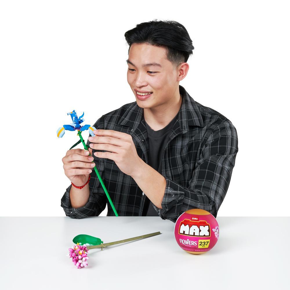 Blocos de Montar Max Premium Flowers - Íris 237 pçs - 3