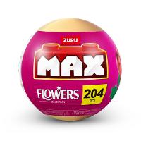 Blocos de Montar Max Premium Flowers - Rosa 204 pçs - 2