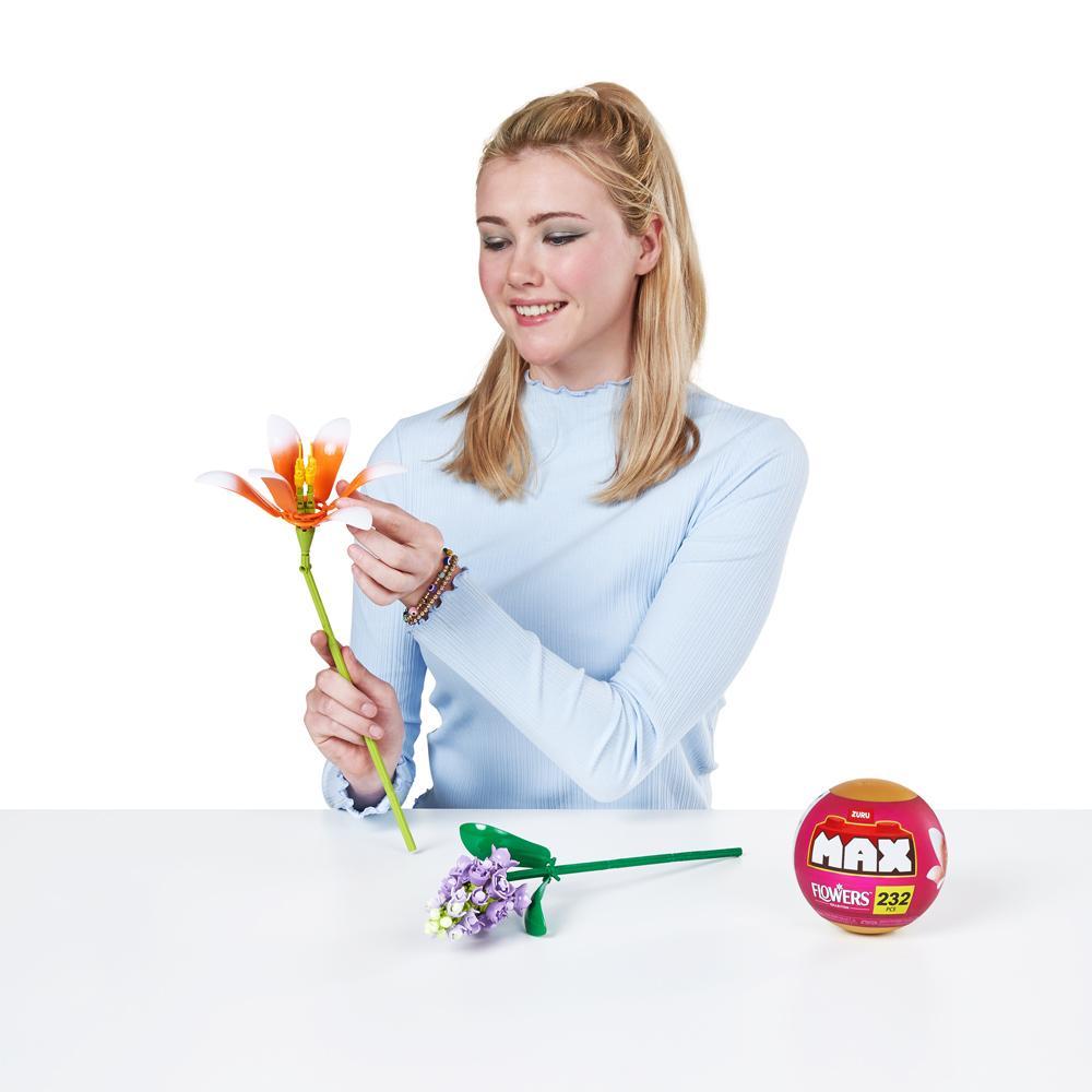 Blocos de Montar Max Premium Flowers - Lírio 232 pçs - 3