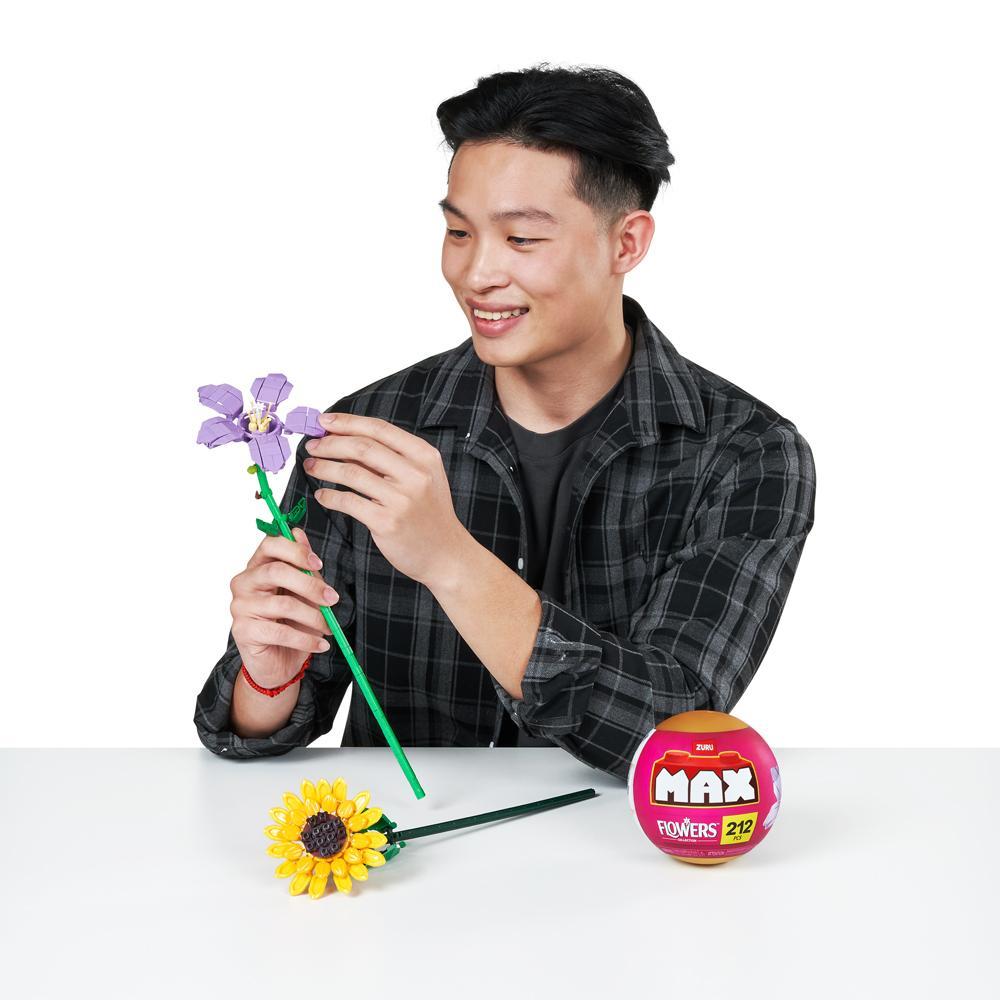 Blocos de Montar Max Premium Flowers - Girassol 212 pçs - 3