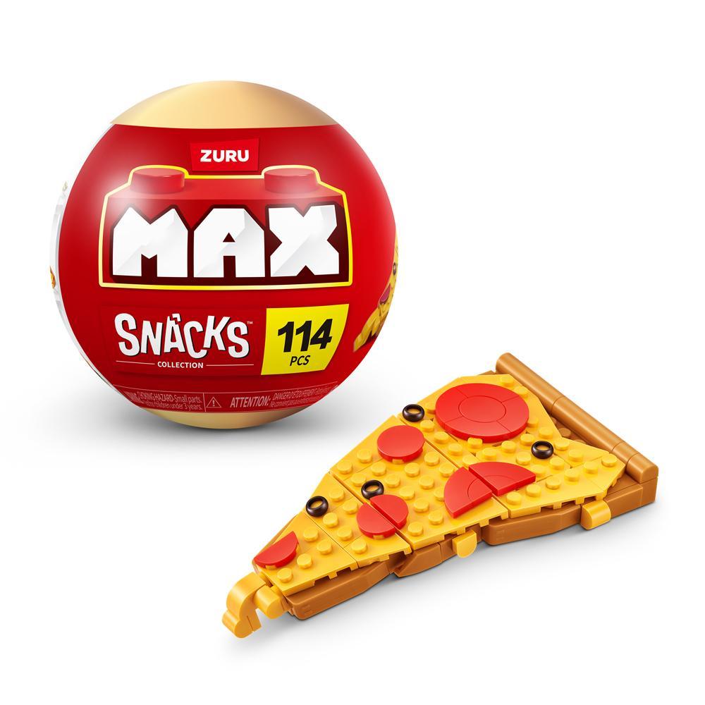 Blocos de Montar Max Premium Snacks - Pizza 114 pçs - 1