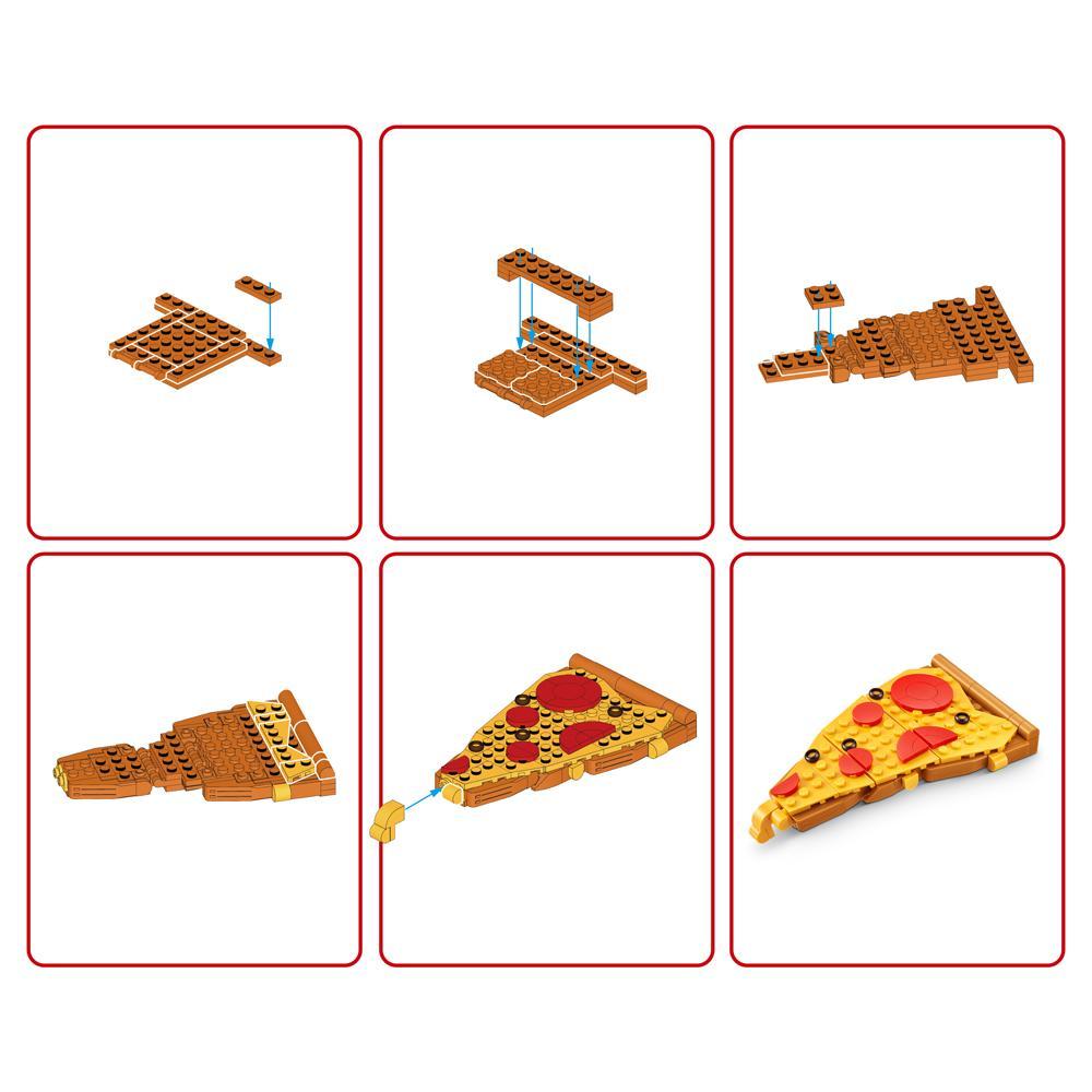 Blocos de Montar Max Premium Snacks - Pizza 114 pçs - 5