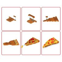 Blocos de Montar Max Premium Snacks - Pizza 114 pçs - 5
