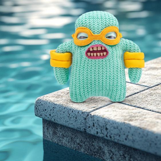 Pelúcia Fuggler Vacay Vibes 23cm - Mr Needles - 5