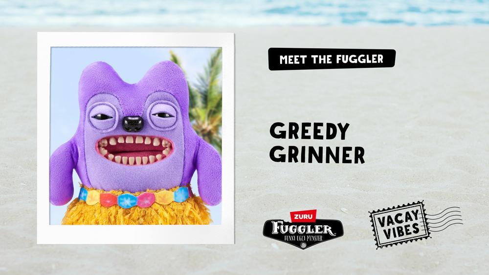 Pelúcia Fuggler Vacay Vibes 23cm - Gredy Grinner - 4