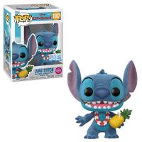 Boneco Funko Pop! Disney Lilo & Stitch - Luau Stitch (Flocked) - 1