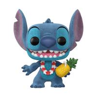 Boneco Funko Pop! Disney Lilo & Stitch - Luau Stitch (Flocked) - 3