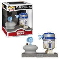 Boneco Funko Pop! Deluxe Star Wars R2-D2 com Leia - 1
