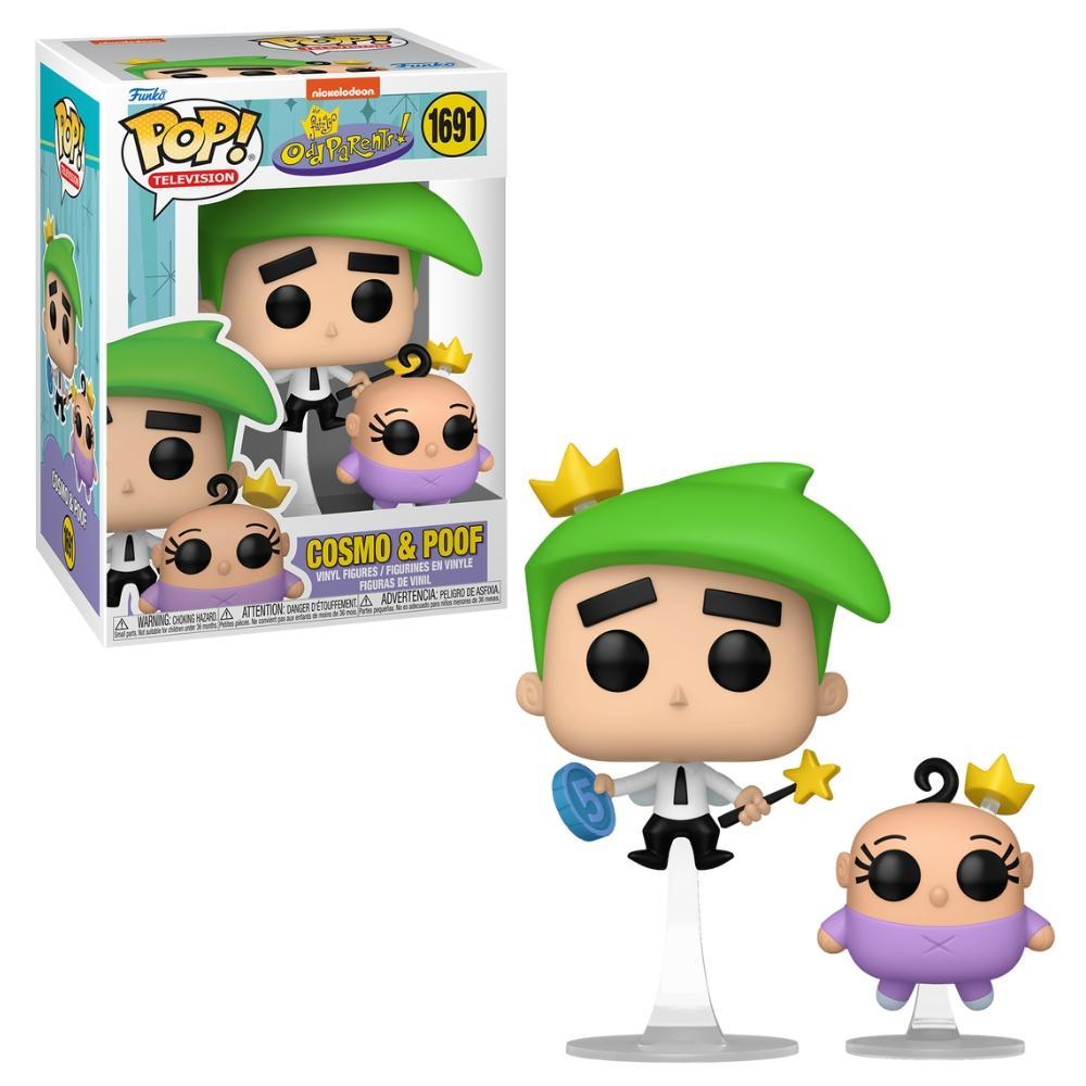 Boneco Funko Pop! & Buddy Os Padrinhos Mágicos  Cosmo e Poof - 1