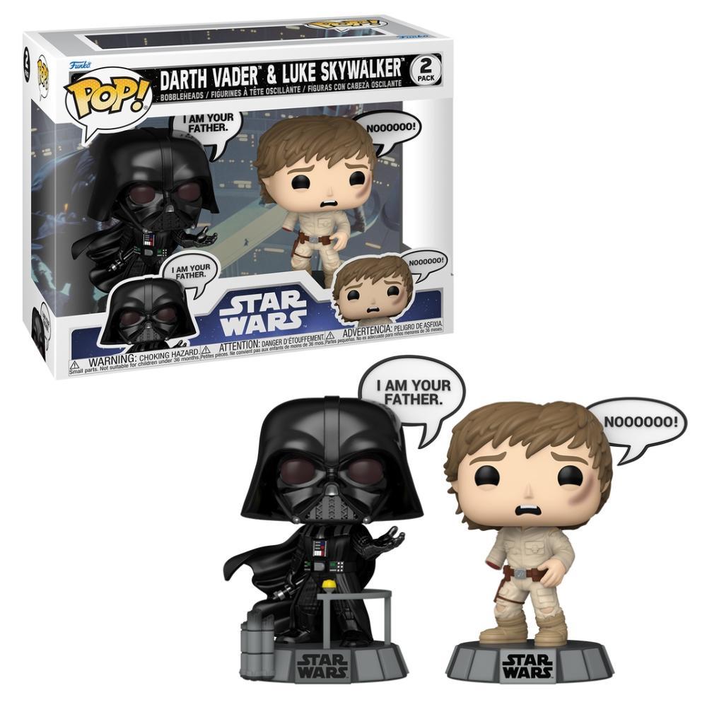 Boneco Funko Pop! Star Wars: Sayings - Darth Vader e Luke - 1