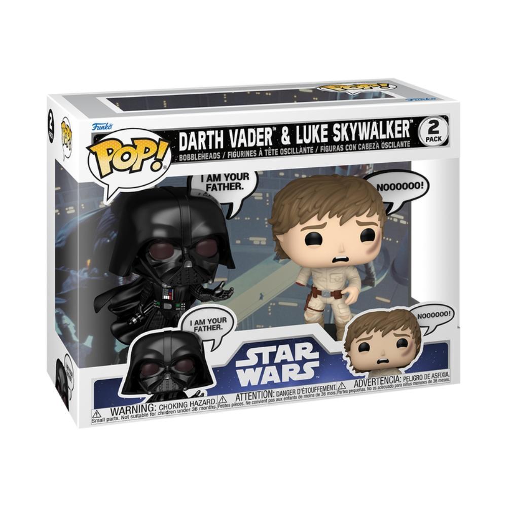 Boneco Funko Pop! Star Wars: Sayings - Darth Vader e Luke - 2