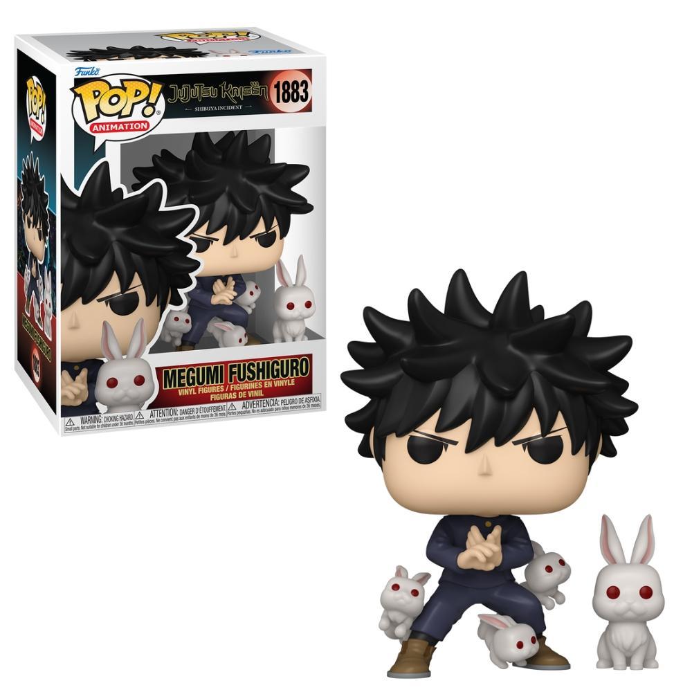 Boneco Funko Pop! & Buddy Jujutsu Kaisen  Megumi com Coelhos - 1