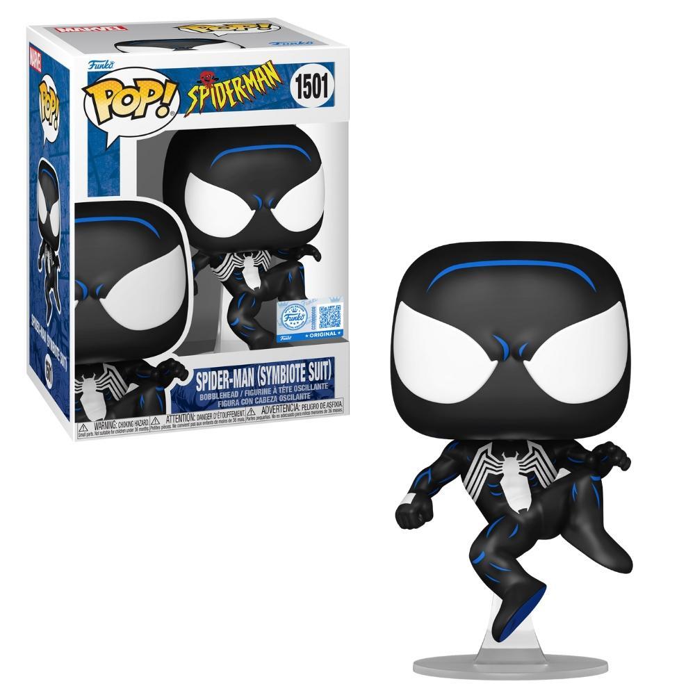 Boneco Funko Pop! Marvel Homem-Aranha Traje Preto - 1