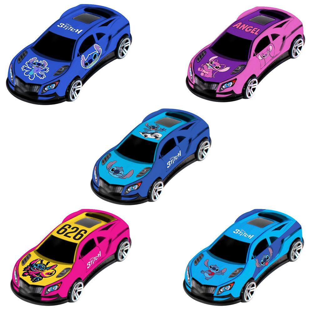 Kit com 5 Mini Carrinhos Pull Back Stitch - 8