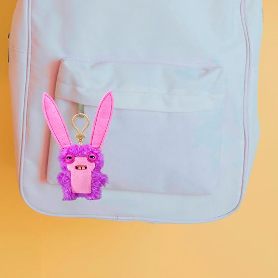 Chaveiro de Pelúcia Fuggler Key Rings 13cm - Lord Long Ears Rosa - 2
