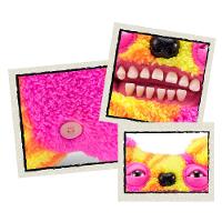 Pelúcia Fuggler Laboratory Misfits 23cm - Old Tooth - 2