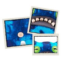 Pelúcia Fuggler Laboratory Misfits 23cm - Wide Eyed Weirdo - 3