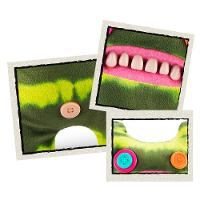 Pelúcia Fuggler Laboratory Misfits 23cm - Indecisive Monster - 2