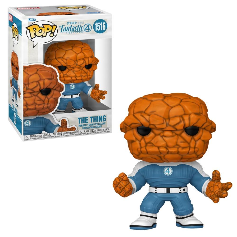 Boneco Funko Pop! Marvel Quarteto Fantástico - O Coisa - 1