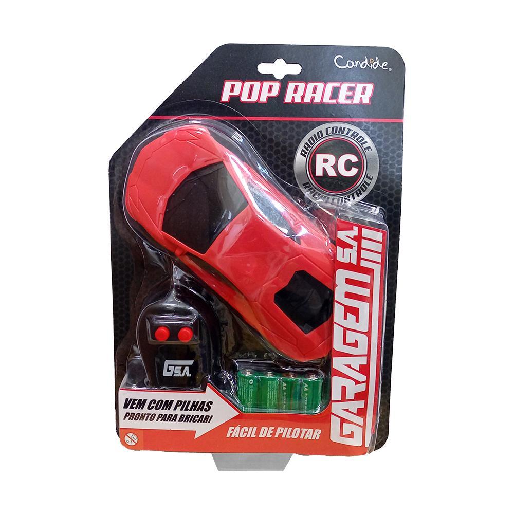 Carrinho C/R Garagem S.A. Pop Racer - Lamborguini Vermelha - 2