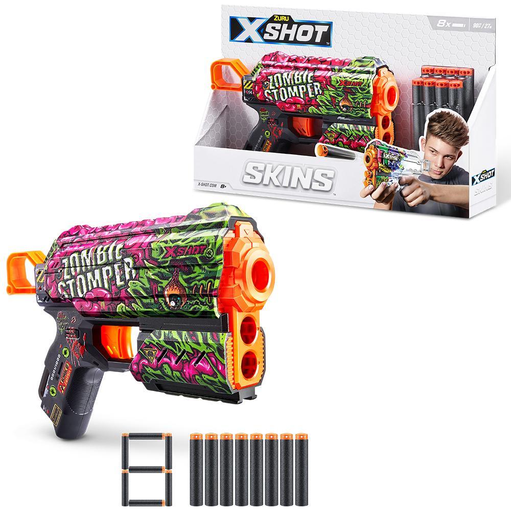Lançador de Dardos X-Shot - Skins Flux - Zombie Stomper - 6