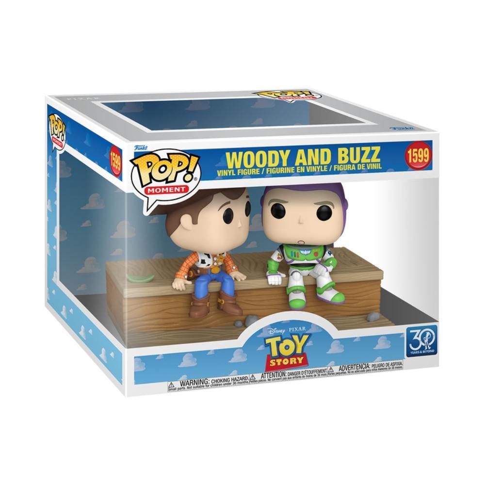 Boneco Funko Pop! Disney Toy Story 30 anos Woody & Buzz - 2