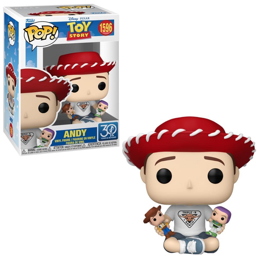 Boneco Funko Pop! Disney Toy Story 30 anos - Andy - 1