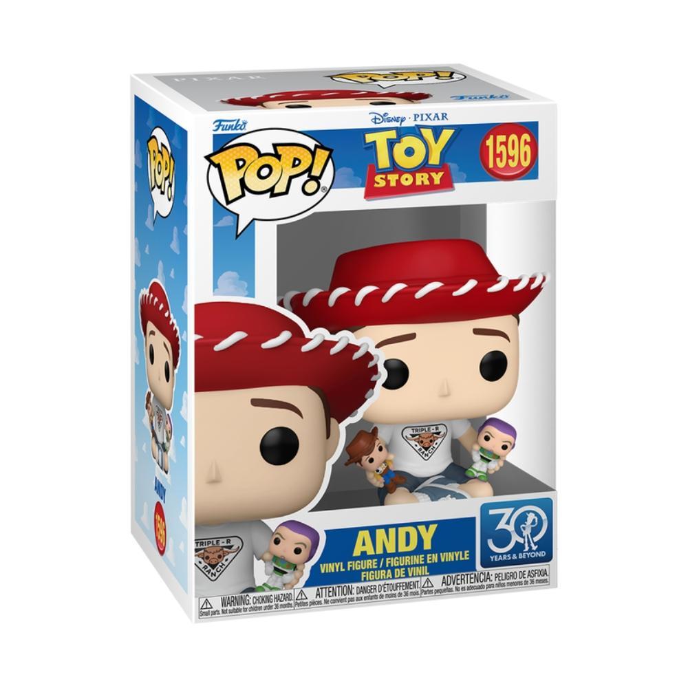 Boneco Funko Pop! Disney Toy Story 30 anos - Andy - 2