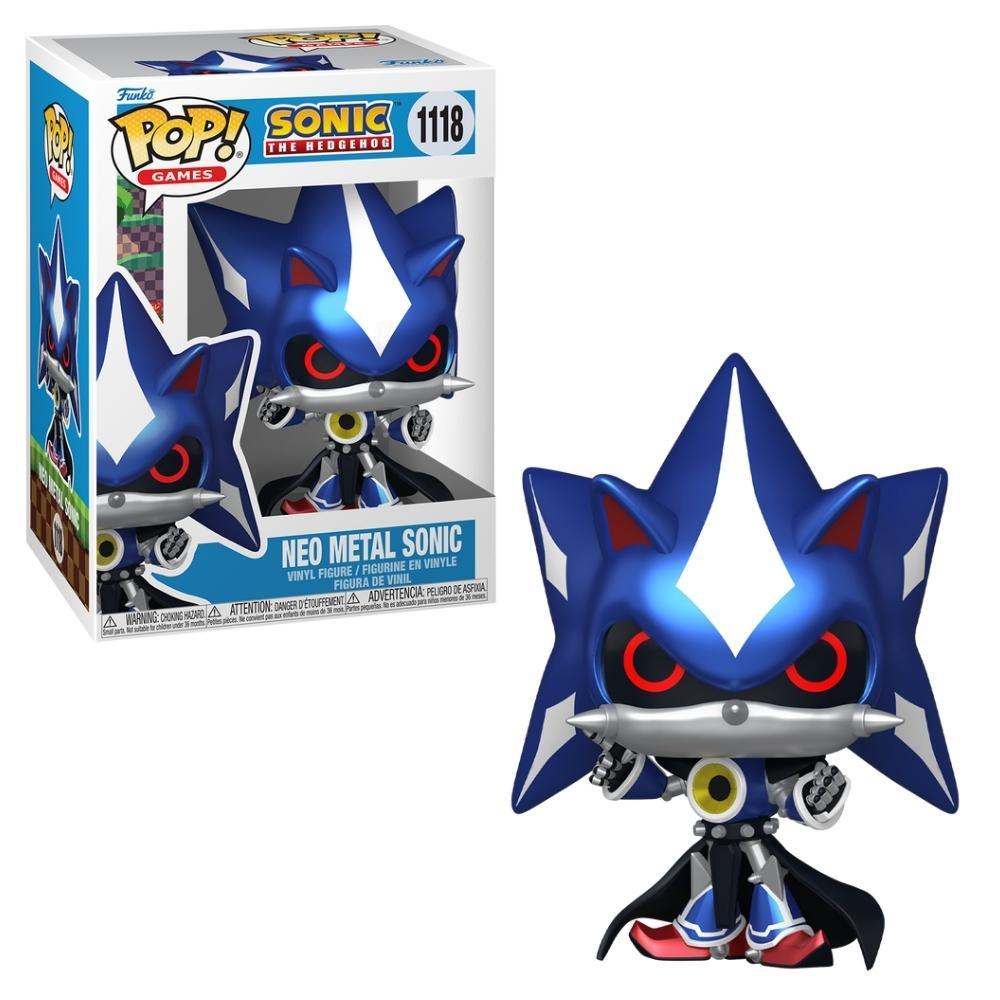 Boneco Funko Pop! Sonic The Hedgehog - Neo Metal Sonic - 1