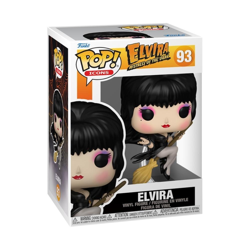 Boneco Funko Pop! Elvira: A Rainha das Trevas na Vassoura - 2