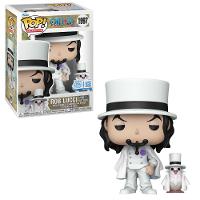 Boneco Funko Pop! One Piece Rob Lucci com Hattori com Chase - 1