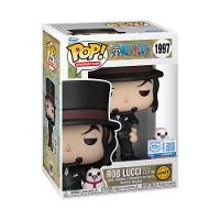 Boneco Funko Pop! One Piece Rob Lucci com Hattori com Chase - 2