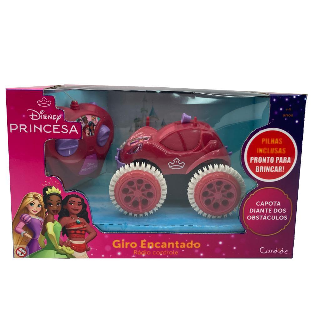 Carrinho de Controle Remoto Princesas Giro Encantado - 2