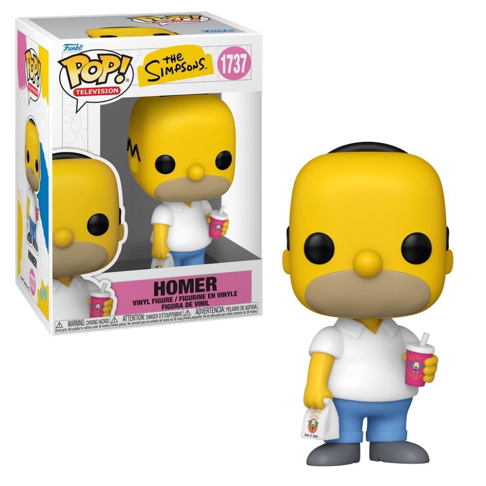 Boneco Funko Pop! Os Simpsons - Homer com Krusty Burger - 1