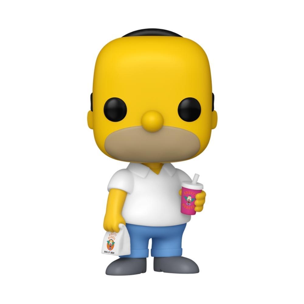Boneco Funko Pop! Os Simpsons - Homer com Krusty Burger - 3