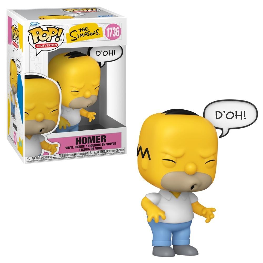 Boneco Funko Pop! Sayings Os Simpsons - Homer “D’oh!” - 1