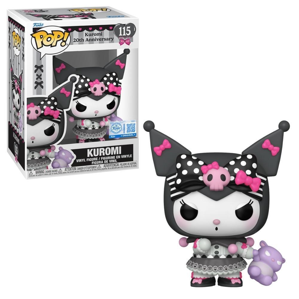 Boneco Funko Pop! Sanrio Kuromi 20 anos - Kuromi com Baku - 1
