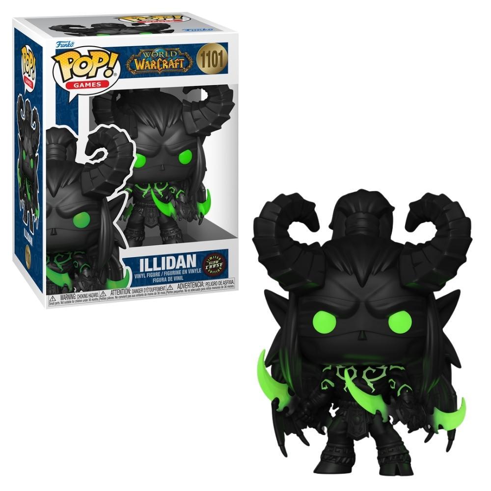 Boneco Funko Pop! World of Warcraft - Illidan com Chase - 4