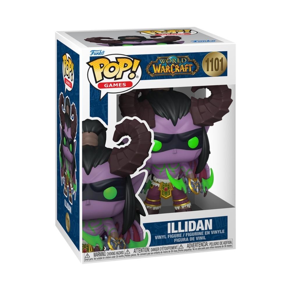 Boneco Funko Pop! World of Warcraft - Illidan com Chase - 5