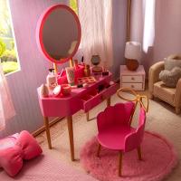 Mesa de Penteadeira Rosa Our Generation - 7
