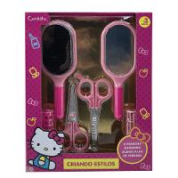 Conjunto de Beleza Meu Novo Estilo Hello Kitty - 2