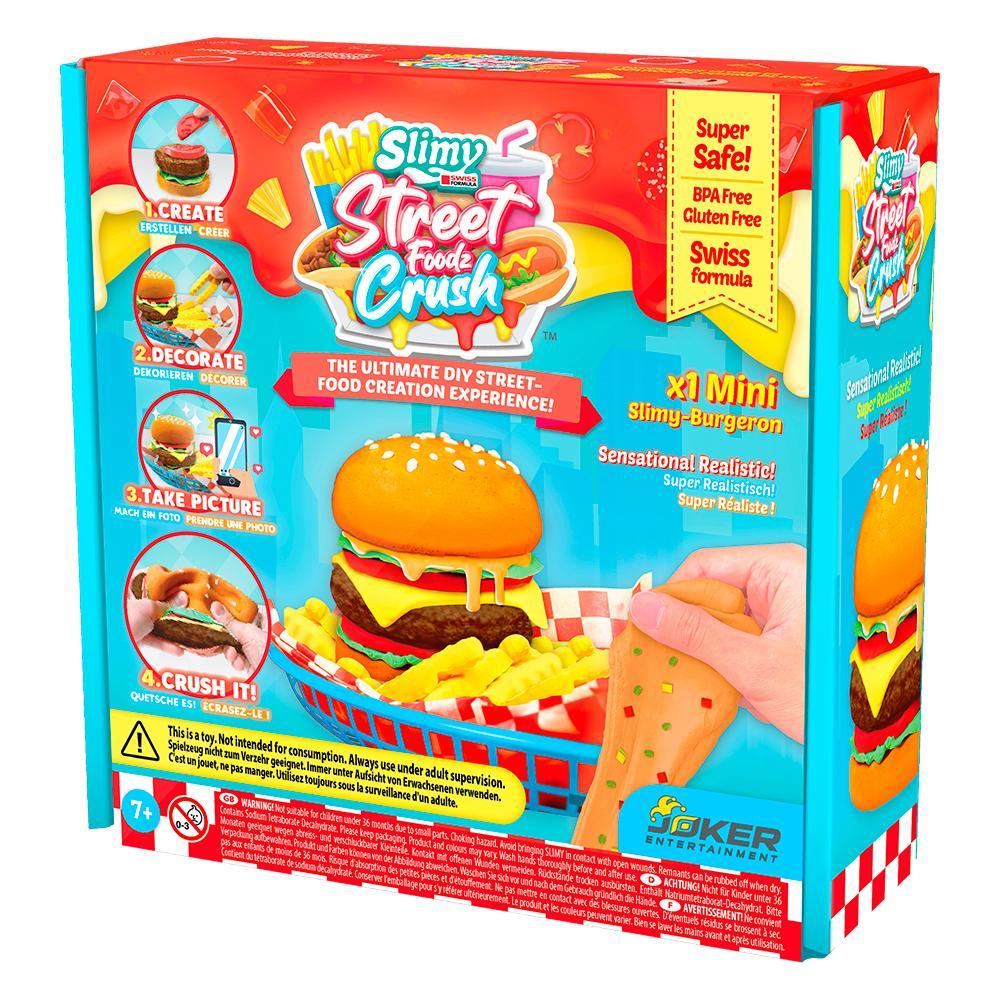 Mini Kit de Slime de Hamburger Slimy DIY Street Food Crush - 2
