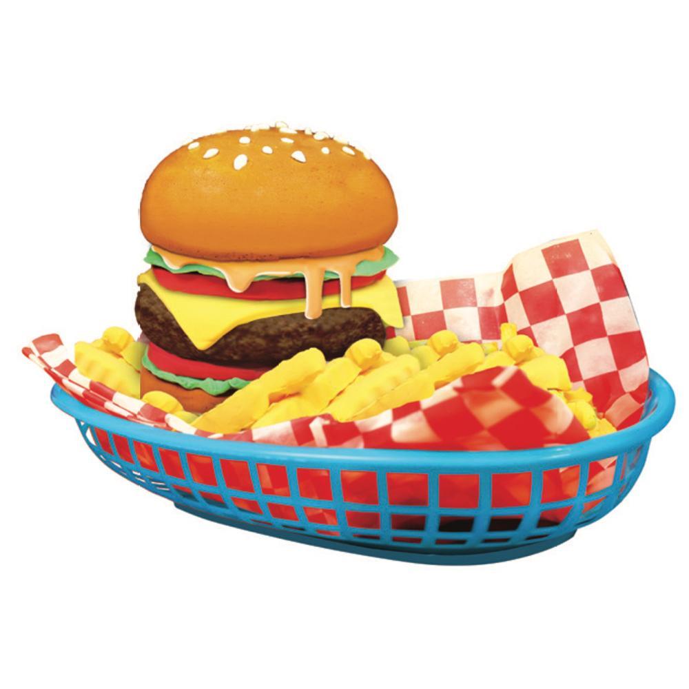 Mini Kit de Slime de Hamburger Slimy DIY Street Food Crush - 4