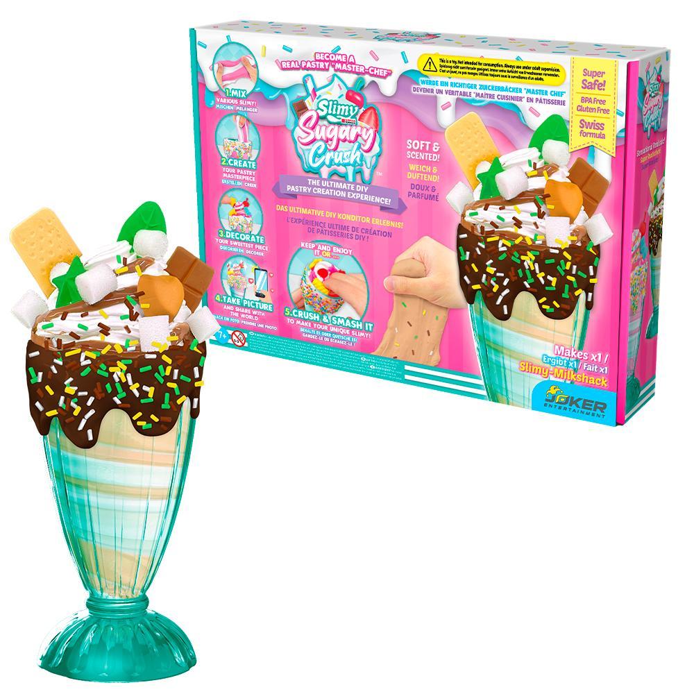 Kit Slime Milkshake Slimy Sugary Crush Ice Cream Chocolate - 1