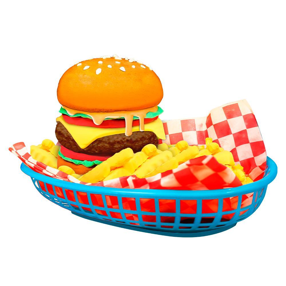 Kit de Slime de Hamburger Slimy DIY Street Food Crush - 4